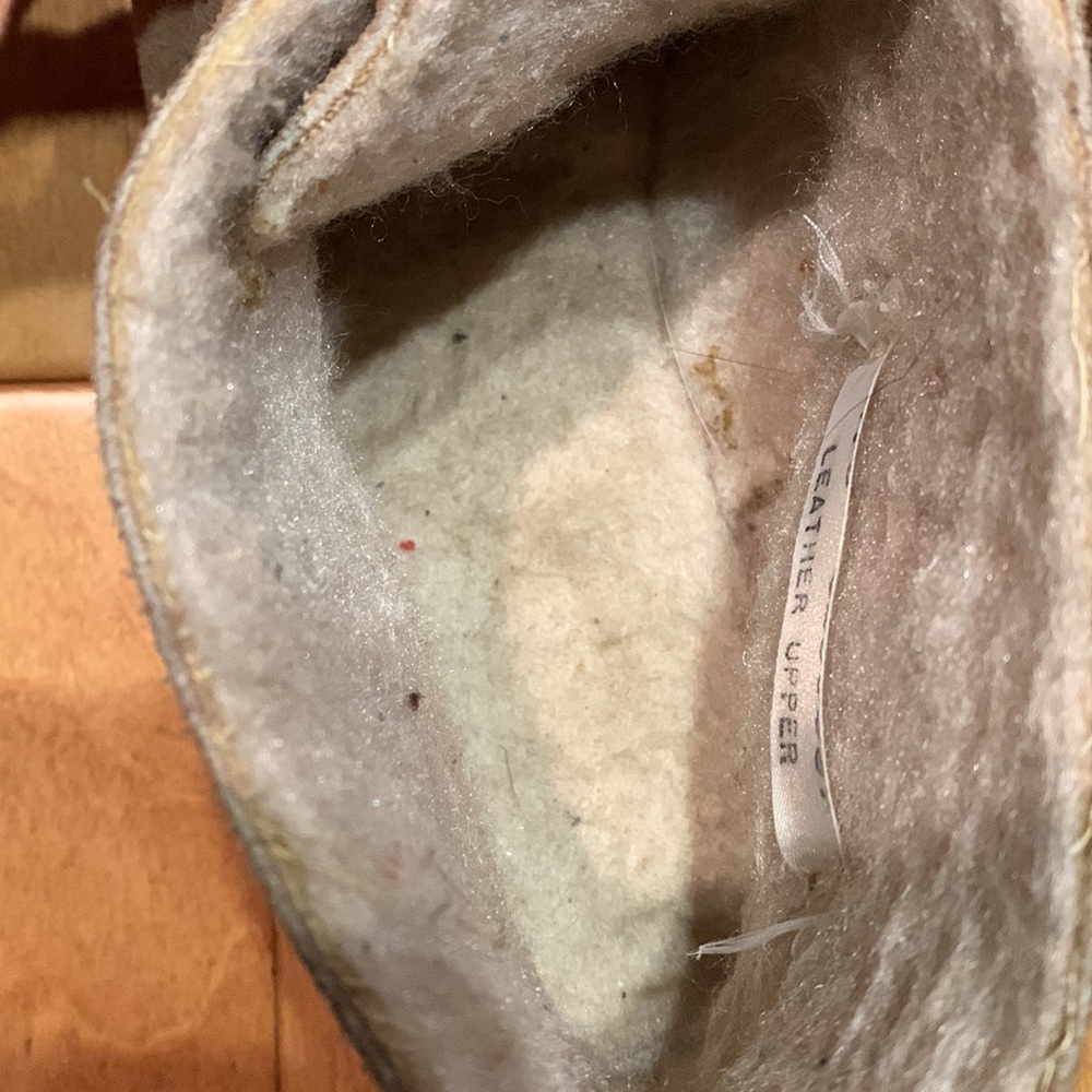 Vintage sherpa lined ankle boots - Picture 13 of 14